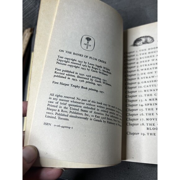 LITTLE HOUSE ON THE PRAIRIE Yellow Laura Ingalls Wilder 1971 Lot of 9 Books PB - Picture 14 of 16